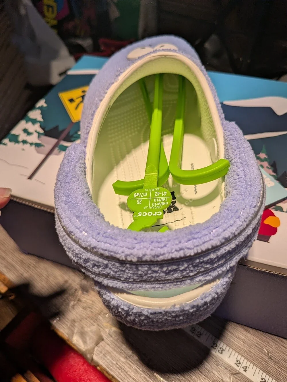 Crocs X South Park NEW Towelie Terry Cloth Classic Clogs Size 10 Women 8 Men